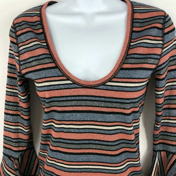 ❌SOLD❌ Free People Surprise Party Multi Color Top… - Picture 5 of 8